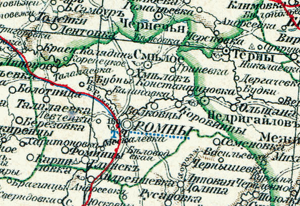 Роменский уезд, 1903 год