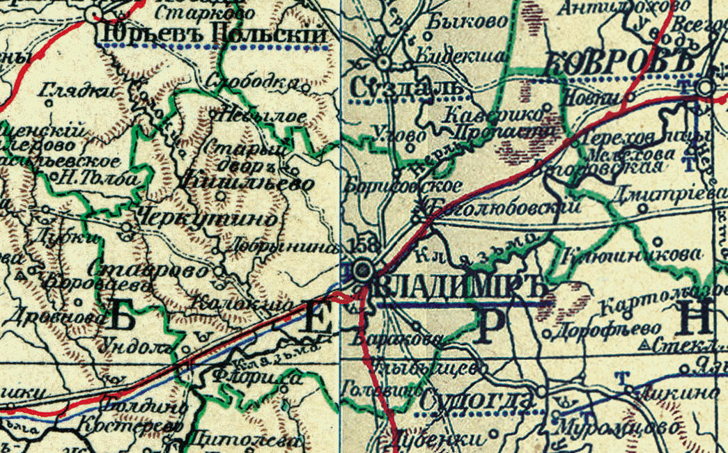 Владимирский уезд, 1903 год